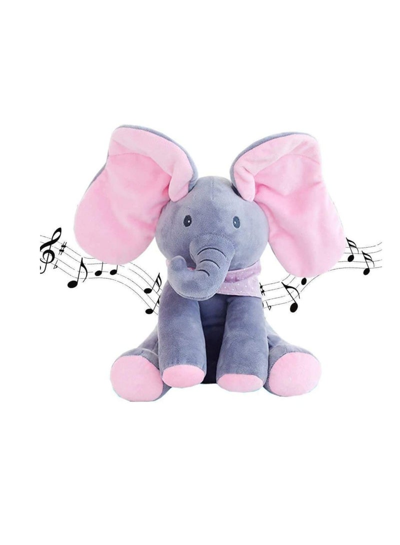 general Bear Elephant Plush Doll, Elephant Animated Talking Singing Stuffed Plush Elephant Stuffed Doll Toys Kids Gift Present Boys and Girls Birthday Gift - Image 1