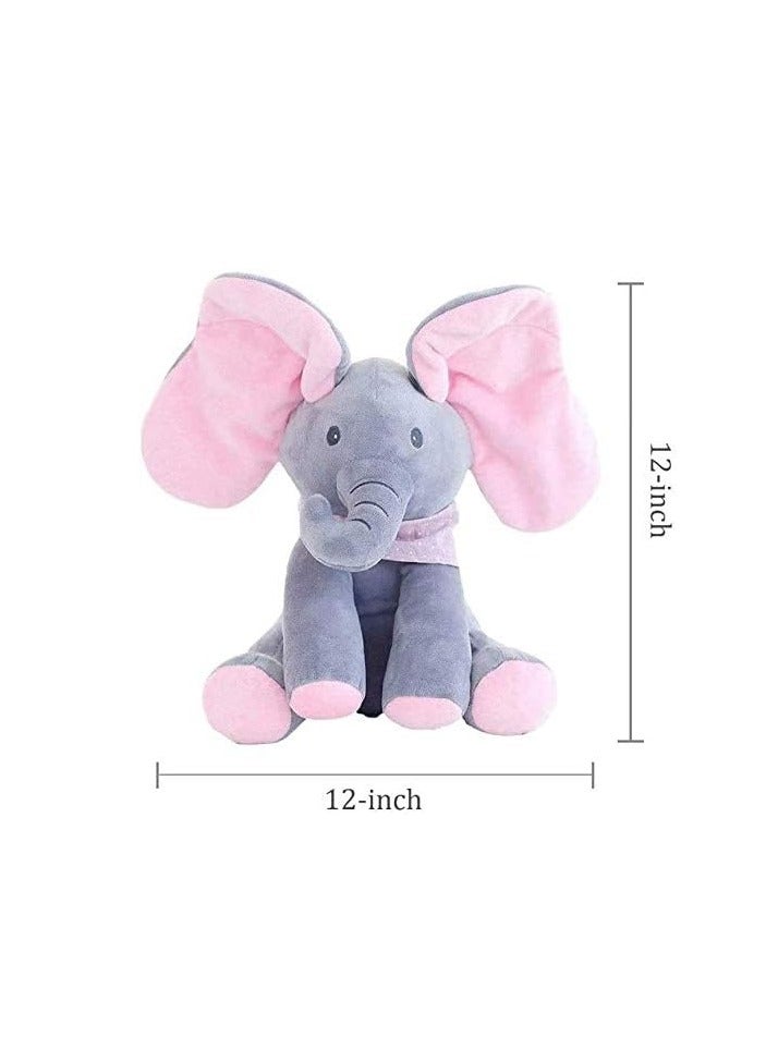 general Bear Elephant Plush Doll, Elephant Animated Talking Singing Stuffed Plush Elephant Stuffed Doll Toys Kids Gift Present Boys and Girls Birthday Gift - Image 2