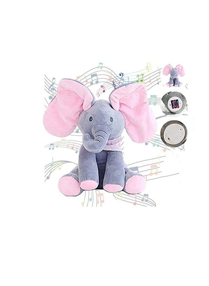 general Bear Elephant Plush Doll, Elephant Animated Talking Singing Stuffed Plush Elephant Stuffed Doll Toys Kids Gift Present Boys and Girls Birthday Gift - Image 3