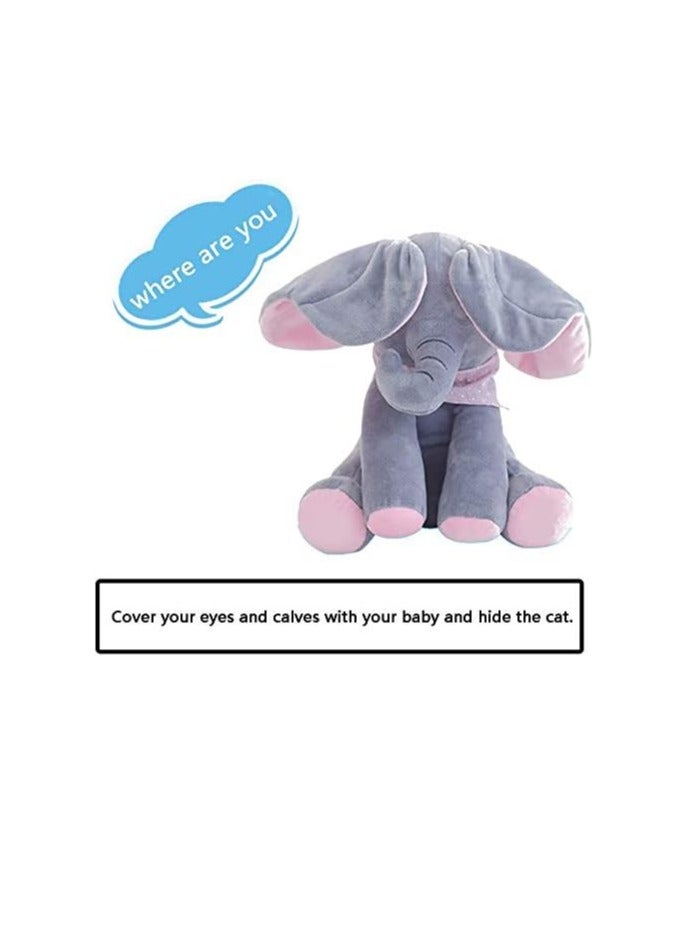 general Bear Elephant Plush Doll, Elephant Animated Talking Singing Stuffed Plush Elephant Stuffed Doll Toys Kids Gift Present Boys and Girls Birthday Gift - Image 4