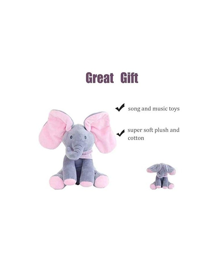 general Bear Elephant Plush Doll, Elephant Animated Talking Singing Stuffed Plush Elephant Stuffed Doll Toys Kids Gift Present Boys and Girls Birthday Gift - Image 5
