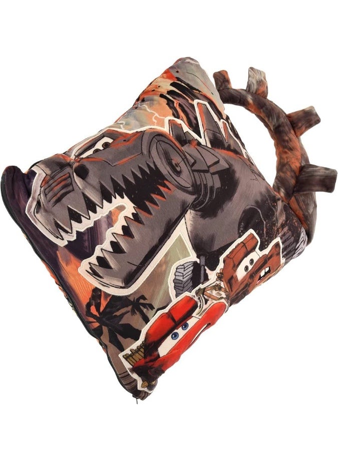 Disney Dino Ranch 2-in-1 Blanket and Backpack – Soft Fleece Throw for Kids