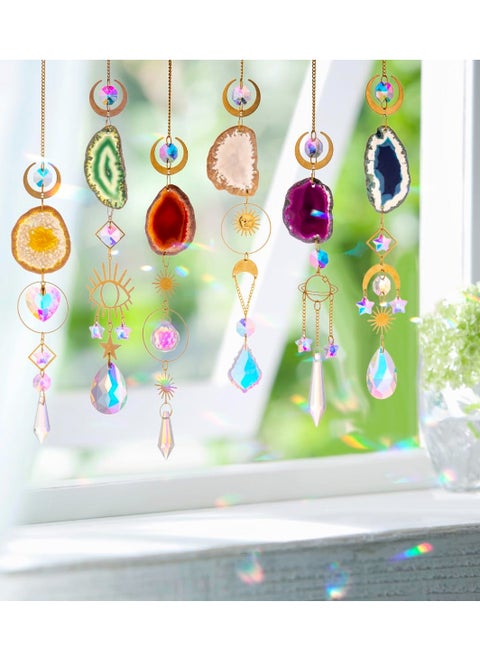 Window Hanging, Suncatcher, Heart Suncatchers Window Hanging, with Butterfly, Crystals Light Catcher, for Window Suncatchers Chandelier Parts Rainbow Maker Pendants