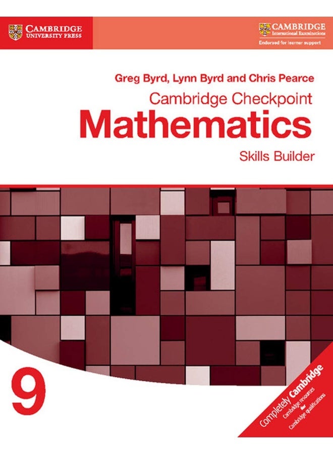 Cambridge Checkpoint Mathematics Skills Builder Workbook 9