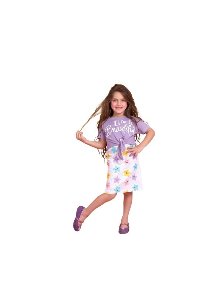 Girls' dress, two pieces 