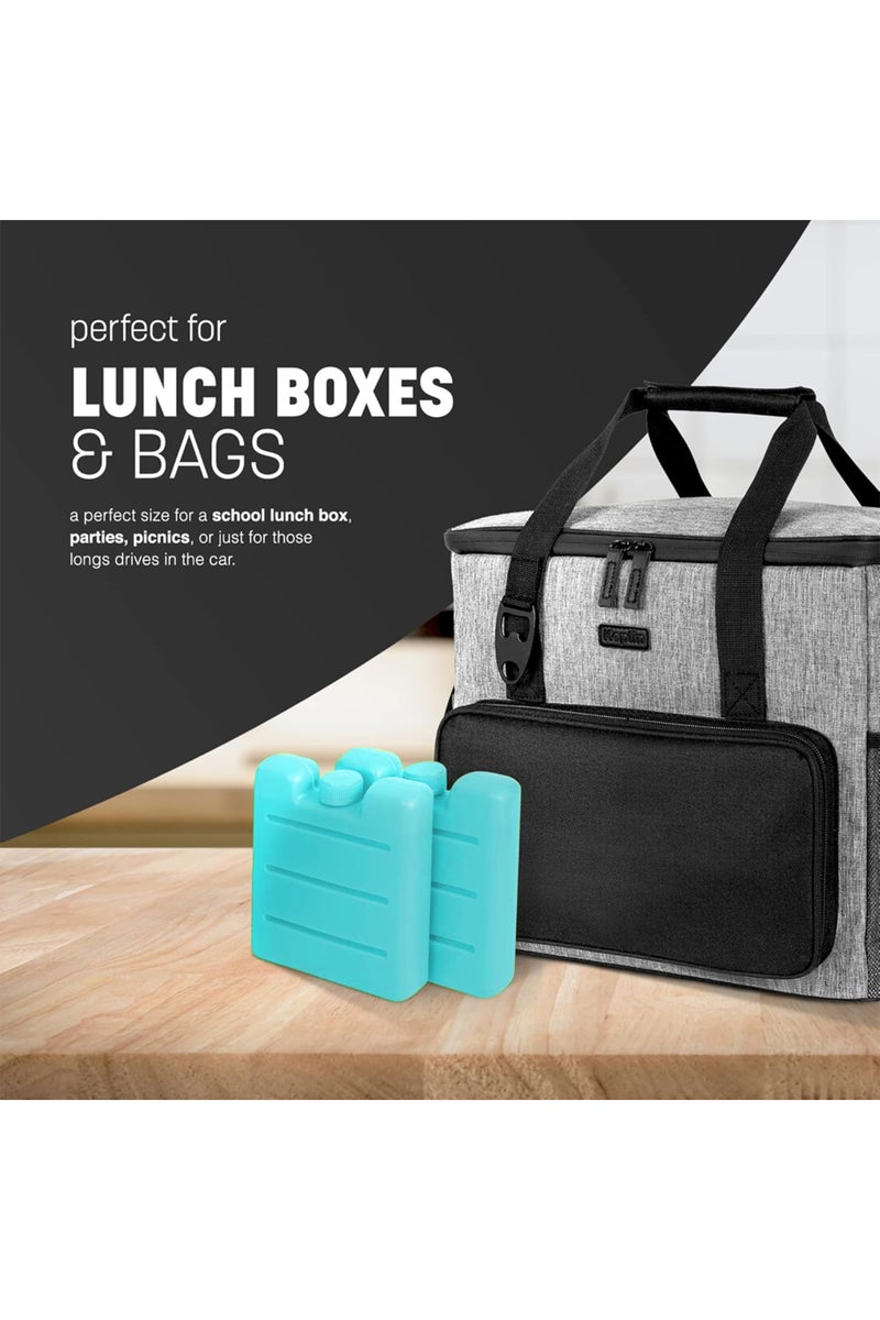 Star Babies Insulated Lunch Bag with Ice Pack Grey - Image 3