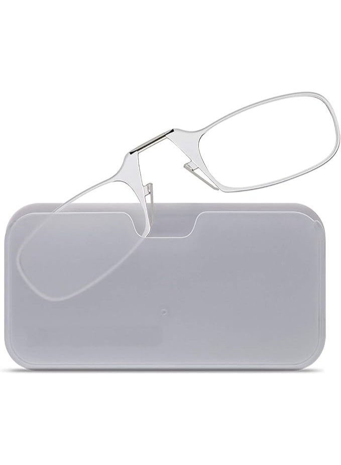FIND MY Reader Ultra-Slim Legless Reading Glasses| Nose clip-on readers | Armless Reading Glasses Compact, Lightweight & Portable - Image 1