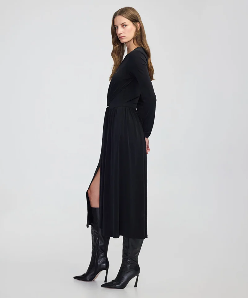 Ipekyol  Gathered Jersey Dress for Women | Best Price UAE