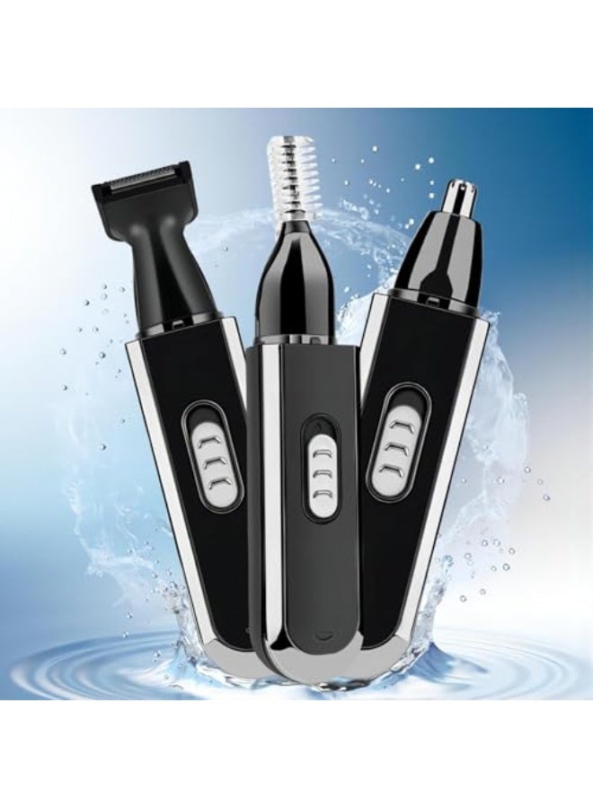 3 in 1 Nose & Ear Hair Trimmer, Beard Trimmer, Rechargeable Nose Hair Trimmer, Waterproof Barber Clippers for Men, Multifunctional Grooming Set - Image 5
