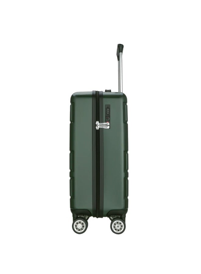 الدبلوماسي Diplomat Diplomat Business Spinner Luggage With Tsa Lock Tc-6903 Green 24-inch - Image 5