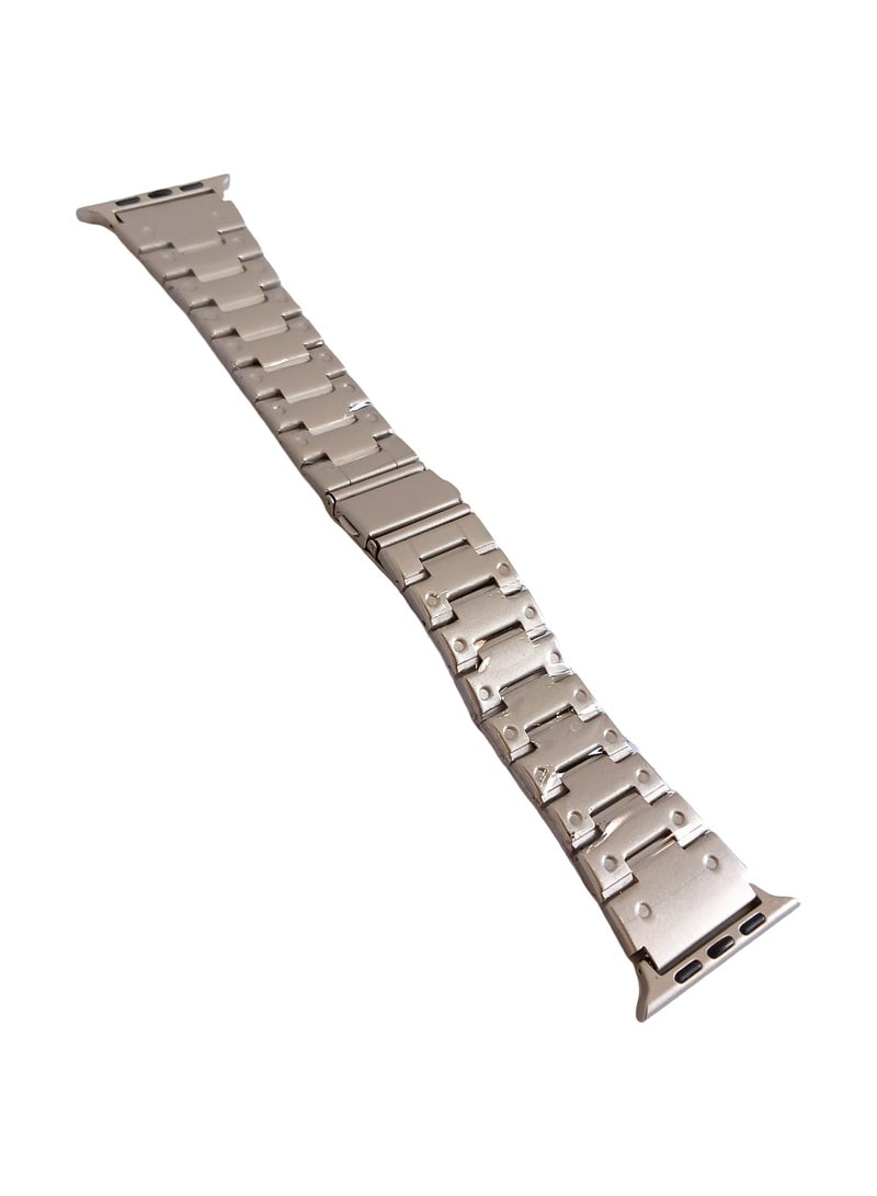 Start Stainless Steel Metal Smartwatch Band Wrist Strap 42mm-49mm - Image 1