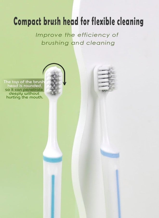 Funspark T-Brite × Nebula Soft Series Toothbrush 2-Pcs - Feather-Like Bristles, Double-Implanted Hairs, Gentle Gum Care, Pressure-Relief Tooth Guard, Sensitive Teeth Cleaning Brushes - Image 5