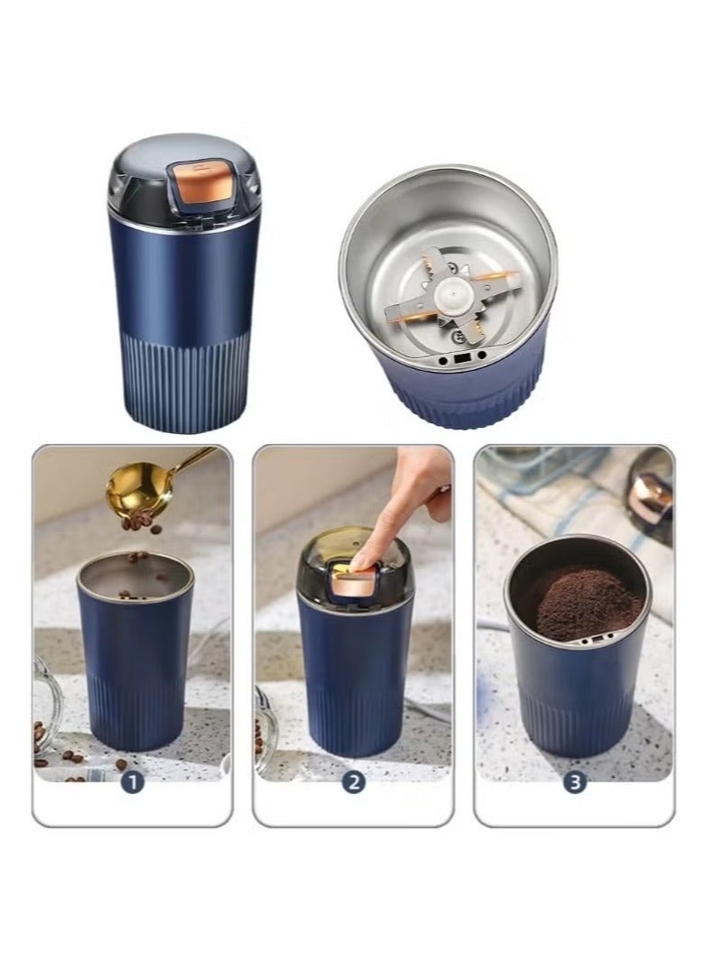 Coffee Grinder Electric Spice Grinder Herb Grinder Coffee Bean Grinder For Herb Cereals Nuts Grinding  - Image 5