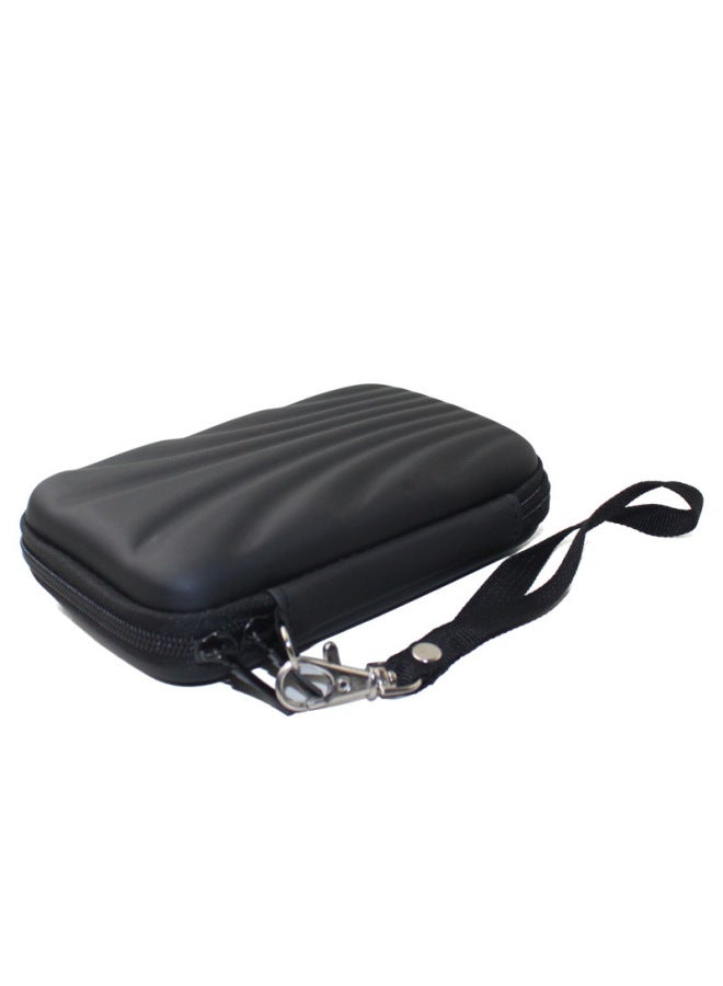 Spot 2.5 Inch Original Mobile Hard Disk Bag Hard Disk Bag Eva Hard Shell Bag Environmental Protection Tasteless Storage Finishing Bag-Color:Black 3
