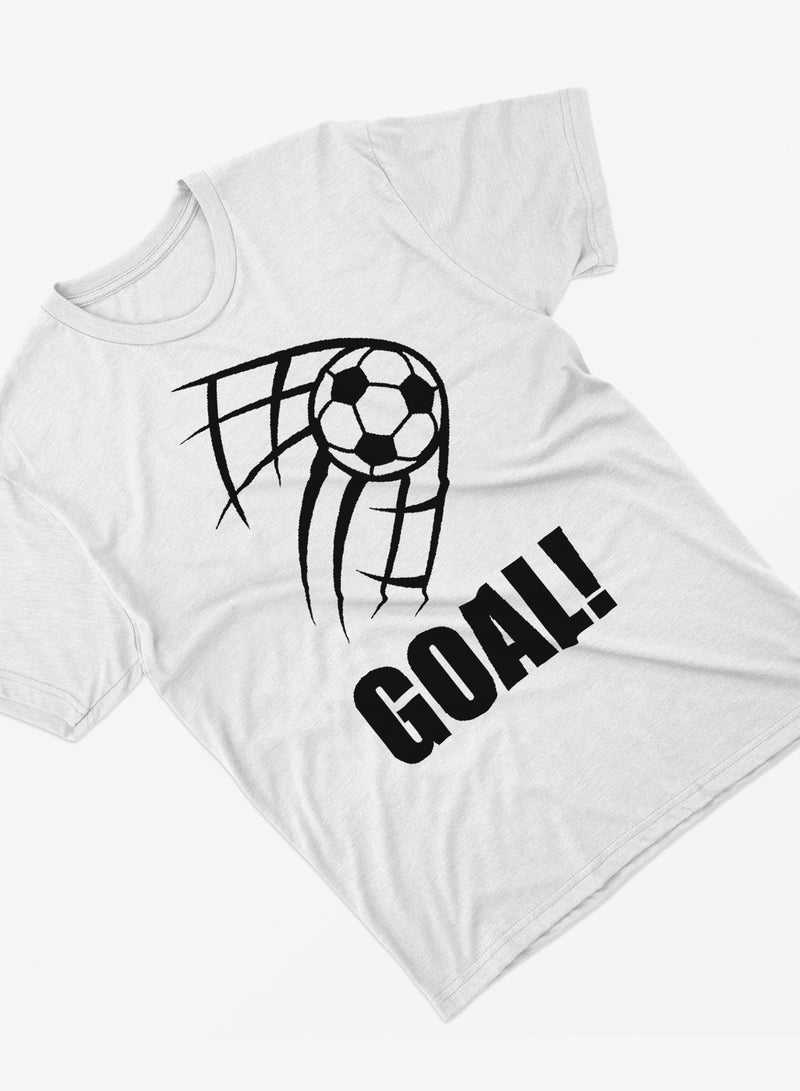 Fashion World Cotton T-shirt Printed with High-quality FOOTBALL - Image 2
