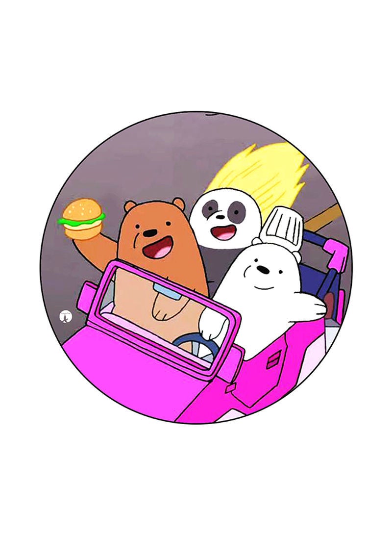 RKN We Bare Bears Printed Mouse Pad multicolour