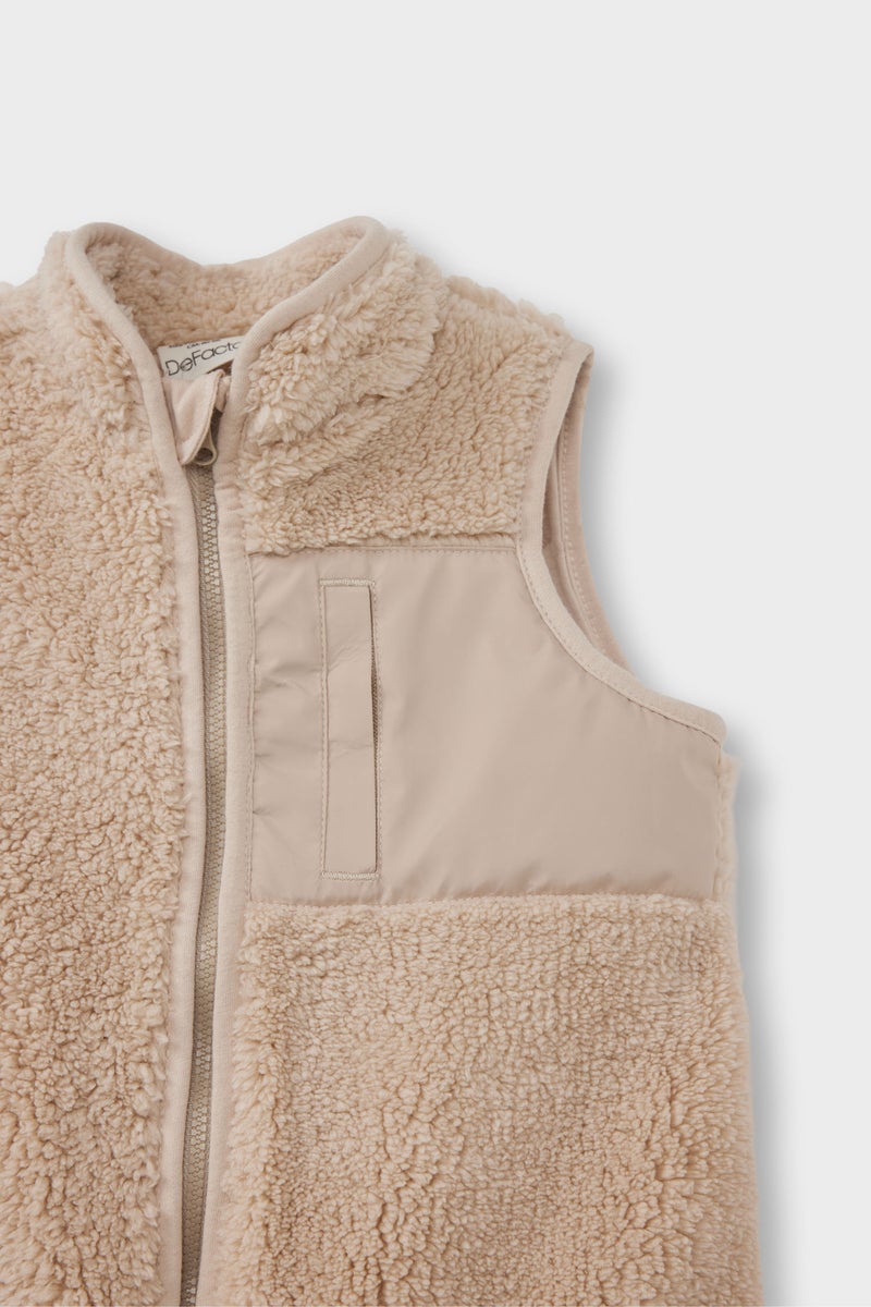 ديفاكتو سترة بدون أكمام بسحاب للأولاد الصغار بمقاس عادي - Image 2