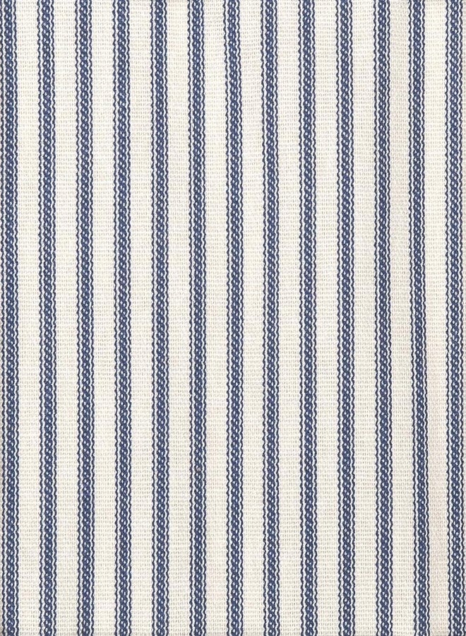 Decorative Things Blue Shower Curtain 72 Inch for Bathtub, Shower stall or Walk in Showers, Bathroom Decor Ideas, Unique Cool Bath Accessories Striped Cotton 72" x 72" - Image 2