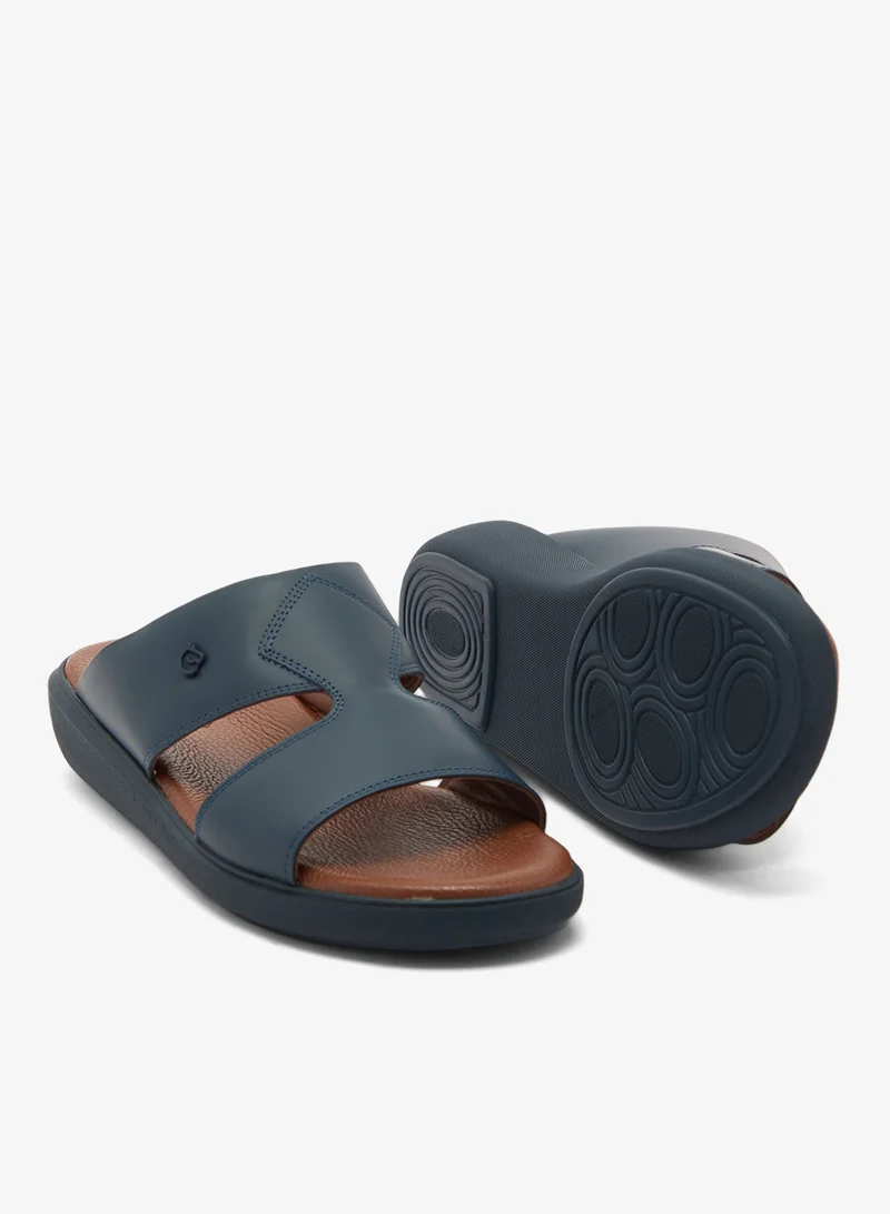 UOMO Cavalier navy Comfort Leather Arabian Sandals for Men | Best Price UAE