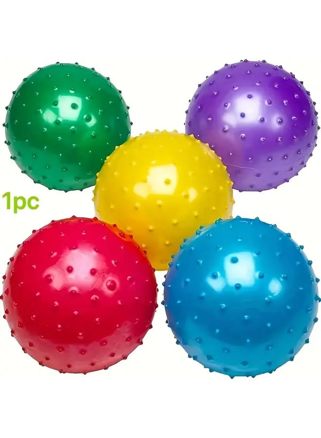 Fun Sensory Stress Ball 20cm 7.87 Inch Elastic Sharp Massage Stress Relief Ball Perfect Party Christmas New Year Gift - Image 1