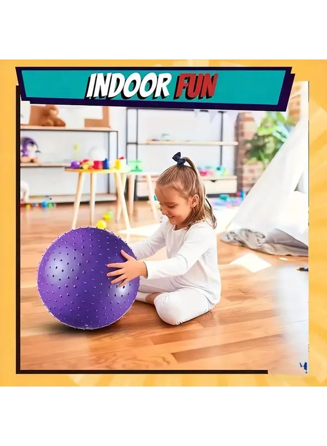 Fun Sensory Stress Ball 20cm 7.87 Inch Elastic Sharp Massage Stress Relief Ball Perfect Party Christmas New Year Gift - Image 5