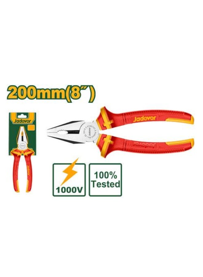 jadever Insulated combination pliers JDPL1938 - Image 1