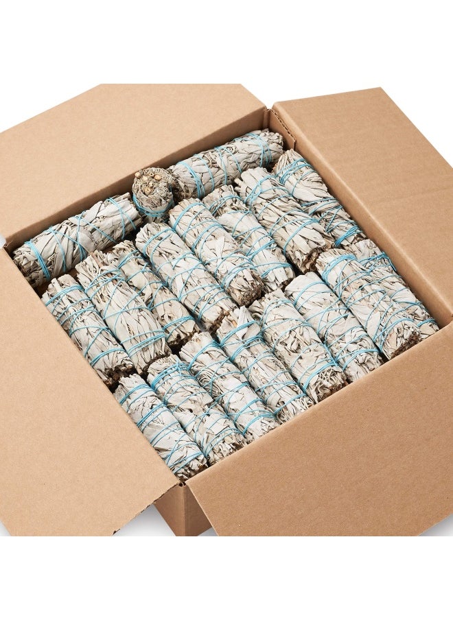 JL Local - Jl Local 50 Wholesale White Sage Smudge Sticks 4 For Cleansing Purifying And Smudging - Image 1