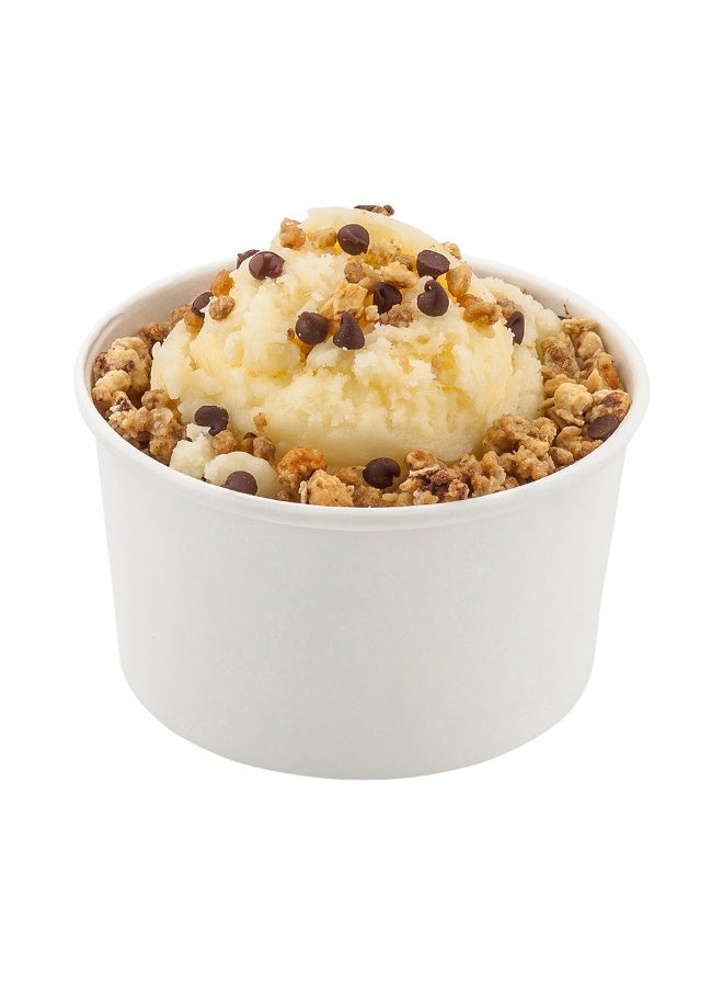 Restaurantware Coppetta 8-Ounce Dessert Cups, 200 Disposable Ice Cream Cups - Lids Sold Separately, Sturdy, White Paper Frozen Yogurt Bowls, For Hot And Cold Foods, Perfect For Gelato Or Mousse - Image 2