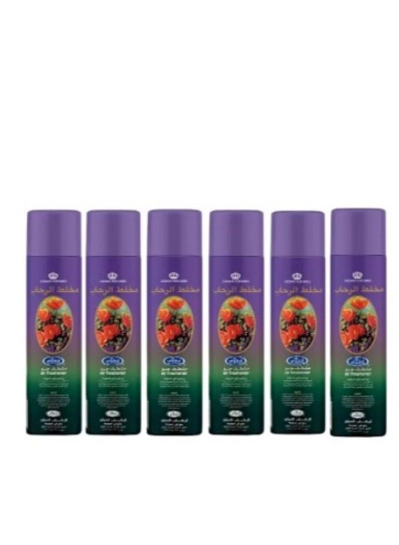 ملطف جو مخلط الرحاب 300 مل 6 قطع