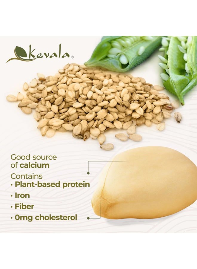 Kevala Organic Toasted Sesame Seeds 1Lb - Image 5