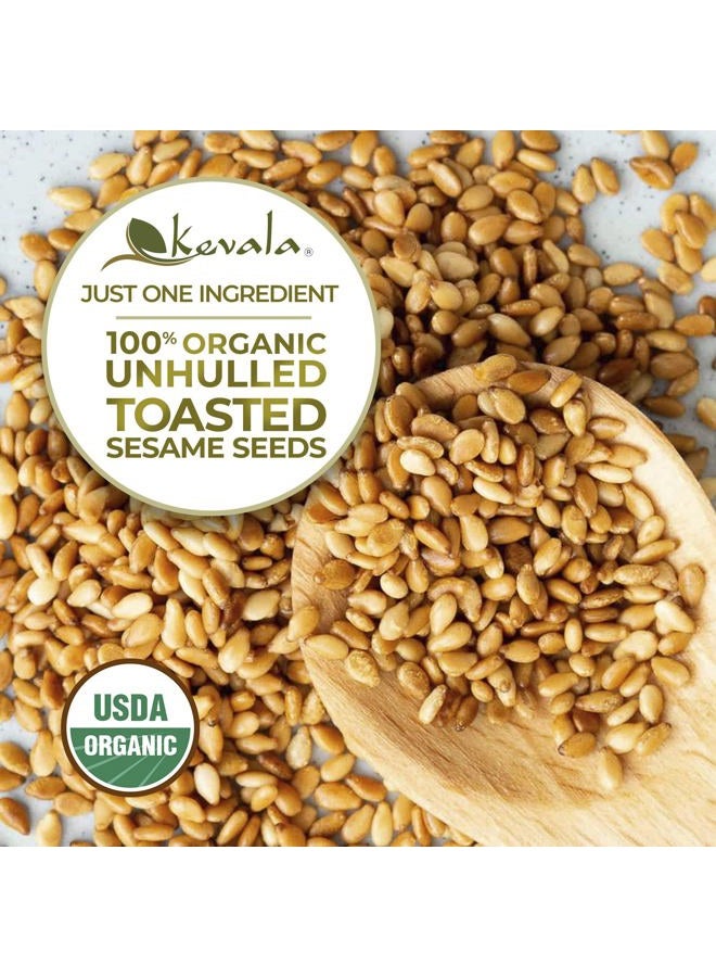 Kevala Organic Toasted Sesame Seeds 1Lb - Image 4