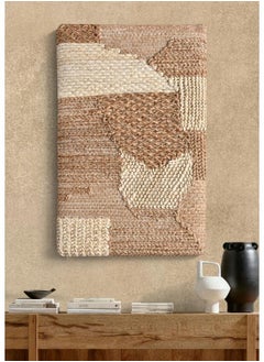 LOFT JAMPER,WALL ART,60X90CMS,FABRIC,NATURAL/BLEACHED 