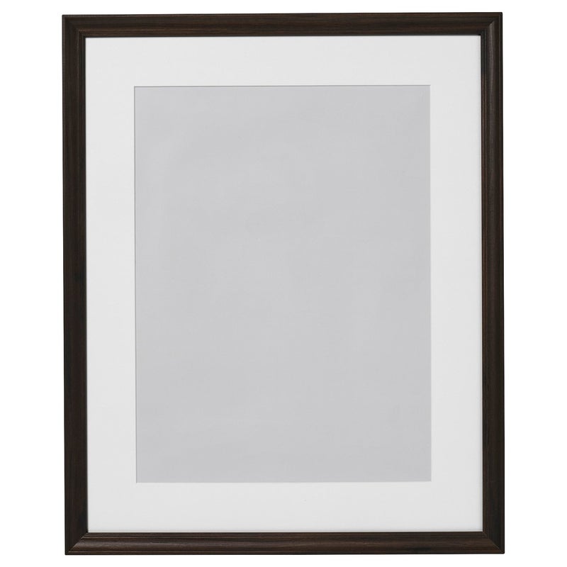 Baitique Picture Frame, Dark Brown Oak Effect, 40×50 cm - Image 1