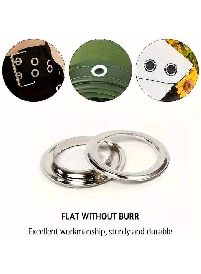 A Lightweight Manual Punch Press With 1500 Rivet Buckles As The Picture Shows Set Including Multiple Mold Sizes 6 10 12 Mm And White Rivet Set Aluminum Riveting Tool Faux Leather Fabric Punching Machine Sewing Button Accessory Perfect For Handicrafts Snap Closure Tool For Faux Leather Clothing Jeans - Image 4