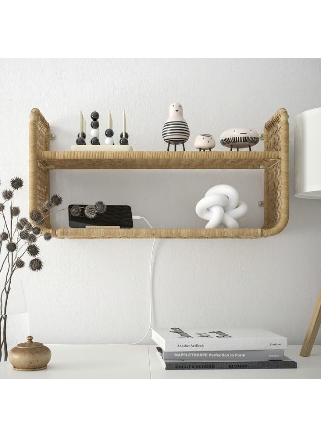 IKEA (IKEA) رف حائط من الخيزران 60 × 20 سم - Image 3