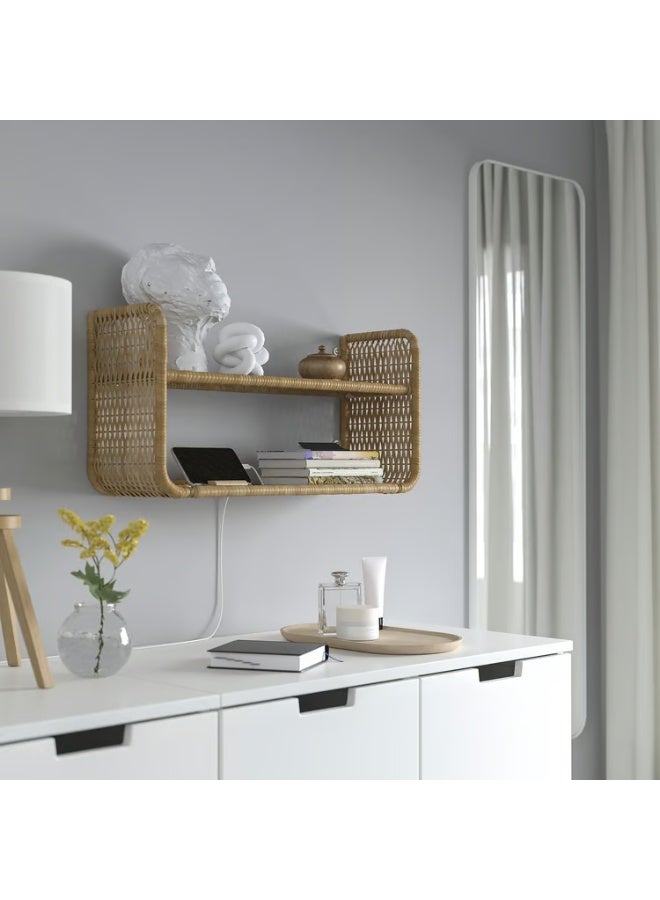 IKEA (IKEA) رف حائط من الخيزران 60 × 20 سم - Image 4