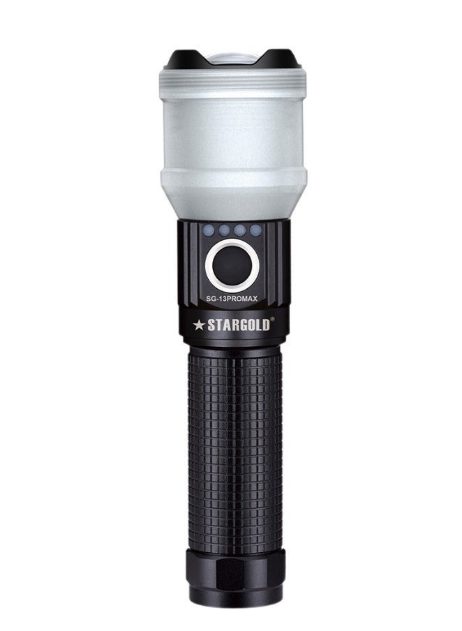 STARGOLD SG-13PROMAX LED Flashlight | 2000 Lumens | 12000mAh Lithium Battery | Zoom Function - Image 2