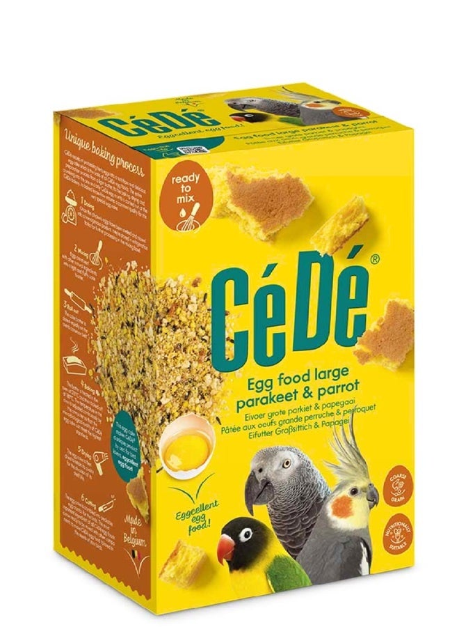 CeDe Egg food Large Parakeet And Parrots - 1KG