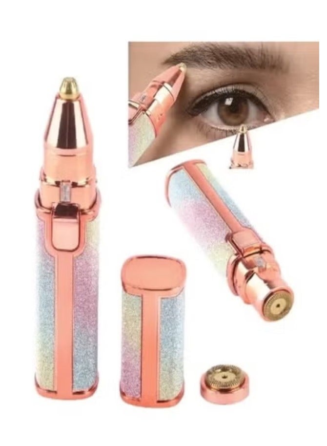 BLAWLESS 2 in 1 Rechargeable USB Painless Face & Eyebrow Hair Remover - Image 3