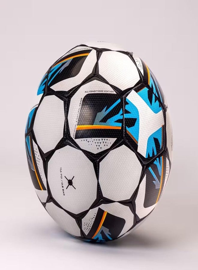 Decathlon Club Ball Resist Size 5, Hybrid Technology, Rubber Coating (White) - Image 3