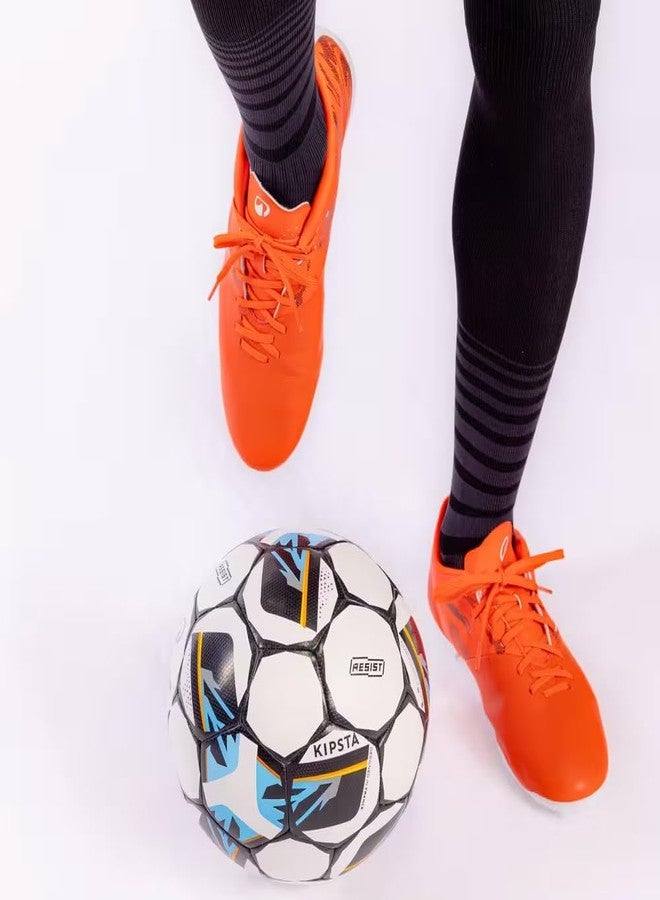 Decathlon Club Ball Resist Size 5, Hybrid Technology, Rubber Coating (White) - Image 5