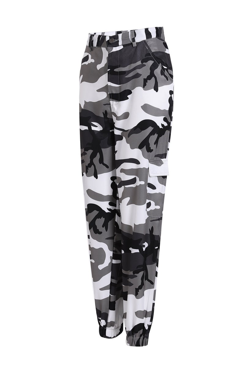 Wish New Camouflage Denim Casual Pants Harem Pants - Image 1