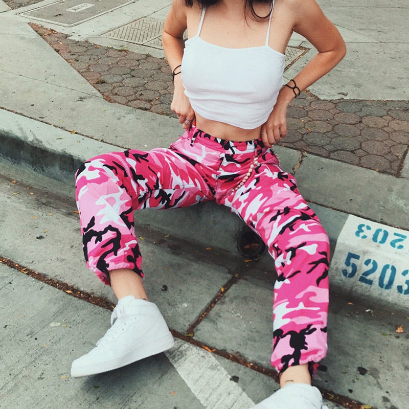 Wish New Camouflage Denim Casual Pants Harem Pants - Image 3