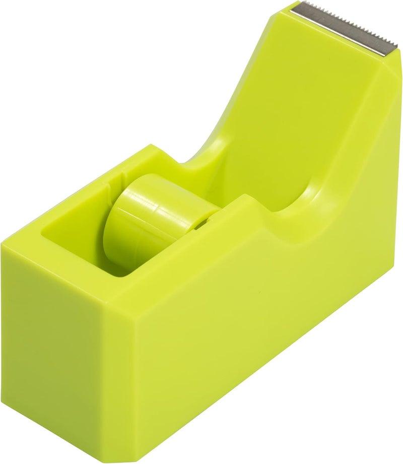 JAM Paper Colorful Desk Tape Dispensers - Lime Green - Sold Individually - Image 3