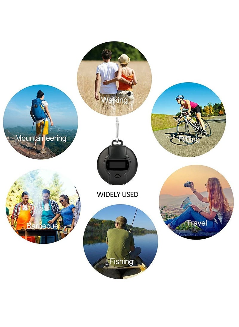 SYOSI - Portable Ultrasonic Pest Repeller, Solar Powered & USB Outdoor Mosquito Repellent for Cockroach, Spider, Ant, Mouse, Bed Bugs, and Fleas, Harmless to Pets and Human - Image 1