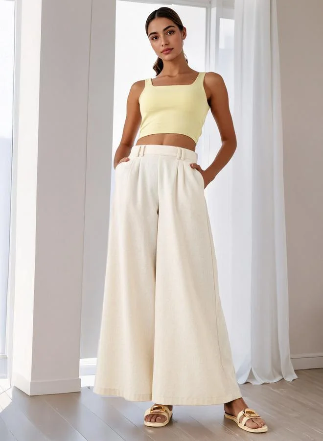 Splash FAV Square Neck Crop Tank Top
