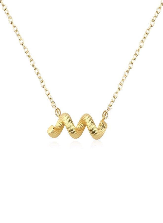 HOLLP Pasta Pendant Jewelry Chef Gift Italian Food Accessory Italian Pasta Jewelry (Cavatappi pasta N) - Image 1