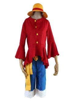 One Piece Monkey D Luffy Costume With Hat