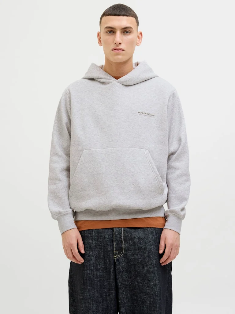 JACK & JONES Graphic Pocket Detailed Hoodie