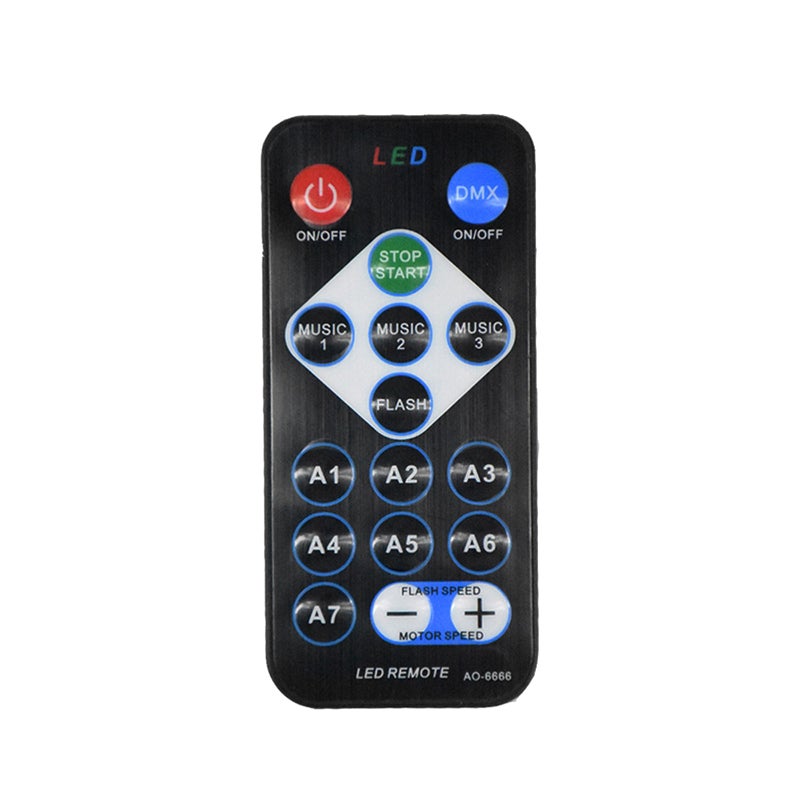 LED mini KTV bar room lights stage lights sound control lights seven colors rotating lights - Image 2